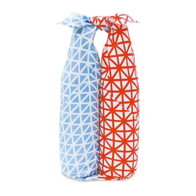 Furoshiki & Tokyo NIHION Tsutsumi Furoshiki use as bottle wrap