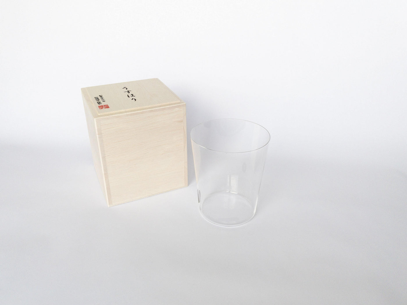 Shotoku Glass Usuhari Old Fashioned Glass in Box